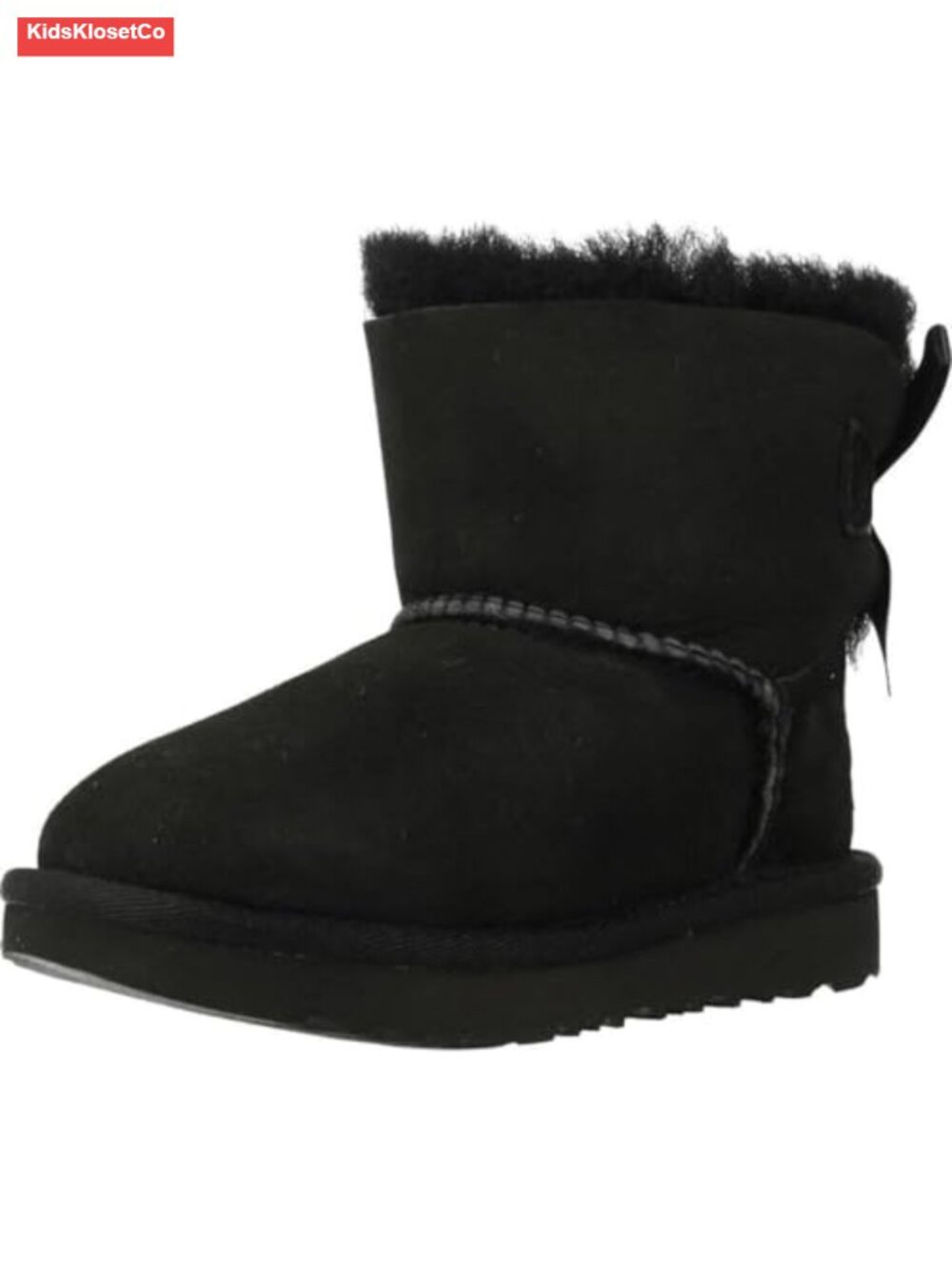 Mini Bailey Bow II Kids Boots Sheepskin Lining Pull-On